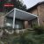 Outdoor Motorized Louvered Structure Garden and Patio Aluminum Alloy Frame Backyard Gathering Retractable Pergola