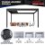 installed Remote  Controlled Outdoor Bioclimatic Aluminium Structure with Sunscreen Garden Patio Balcony Retractable Pergola