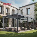 Easily Assembled Motorized Waterproof Aluminium Pergola Kit 3X3 3X4 4X4 6X4 5X4 For Patio Garden Backyard Retractable Pergola