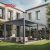 Waterproof Aluminum Patio Canopy Patio Pergola Balcony Shade and Protection Retractable Pergola