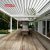 Customized Remote - Controlled Waterproof Aluminium Canopy Pavilion Garden Patio Balcony Retractable Pergola