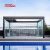12X16 Adjustable Weather-Resistant Pergola Canopy Automatic Openable Garden Patio Backyard Retractable Pergola