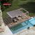 Customized Sizes Sunshade Waterproof Electric Outdoor Aluminum Patio Cover Garden Balcony Terrace Retractable Pergola