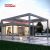 Waterproof Opening Roof Louver Bioclimatic Aluminum Pergola with Zipper Blinds Garden Patio Poolside Retractable Pergola