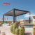 Rainproof Adjustable Electric Louvered Pergola Roof Garden Patio Backyard European Style Weather - Resistant Retractable Pergola