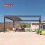 Outdoor Garden Waterproof 3X3M 12X20 Aluminium Pergola Gazebo Modern Manual Backyards Patios Decks Retractable Pergola