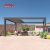 High Quality Manual Aluminium Pergola Parts Garden Patio Backyard with Durable Structure and Easy - Assembly Retractable Pergola