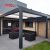 Fabric Patio Cover Four Seasons Waterproof Motorized Customized Suitable Patio Deck Backyard 4X3 3X4 Retractable Pergola