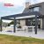 High Quality Aluminium Frames 10M Outdoor Shade Structure with Drop Sides Garden Patio Backyard Retractable Pergola