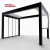 High Quality 8X3M 8X8M 16X22M Louvered Patio Cover Outdoor Shade Structure Garden Backyard Poolside Retractable Pergola
