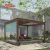 Motorized Aluminium Pergolas with Black Metal Design Terrace Outdoor Backyard Use Retractable Pergola