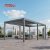 Adjustable Louvered Outdoor Patio Roof and Gazebos with Bioclimatic Function Garden Balcony Terrace Retractable Pergola