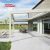 Waterproof 4*3 3*4 Outdoor Modern Aluminium Structure Four  Season Patio Garden Balcony Shelter Retractable Pergola