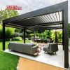 Aluminium Pergola Garden Buildings Ideal Outdoor Parties and Patio Relaxation in European Gardens Retractable Pergola