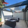 3*4M Motorised Aluminum Garden Patio Roof Outdoor Backyard Terrace Luxury Gazebo Pergola Retractable Pergola